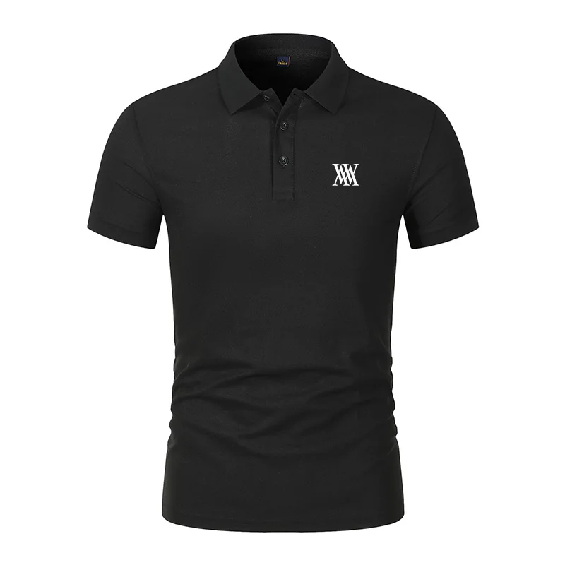 Shirt Camp Collar - Kaos Golf Pria Bisnis Kasual Lengan