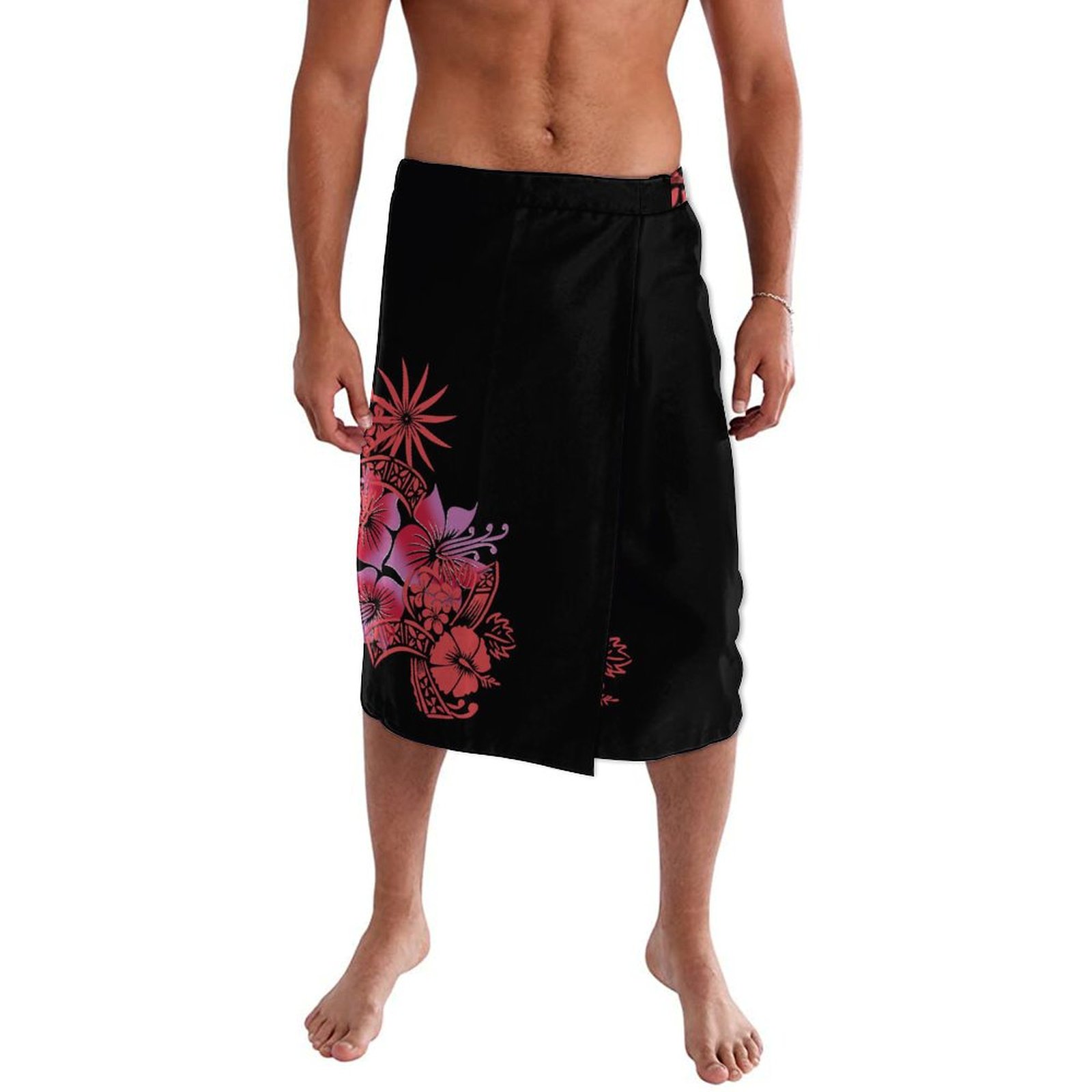Sarong Men Wrap - Gaun Bungkus Pria Gaya Etnik Hawaii