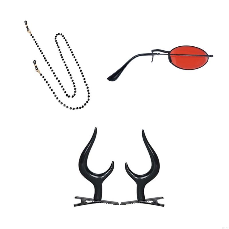 Sunglass Retainer Cord - DXAE Kacamata Monokular dengan Rantai Tanduk