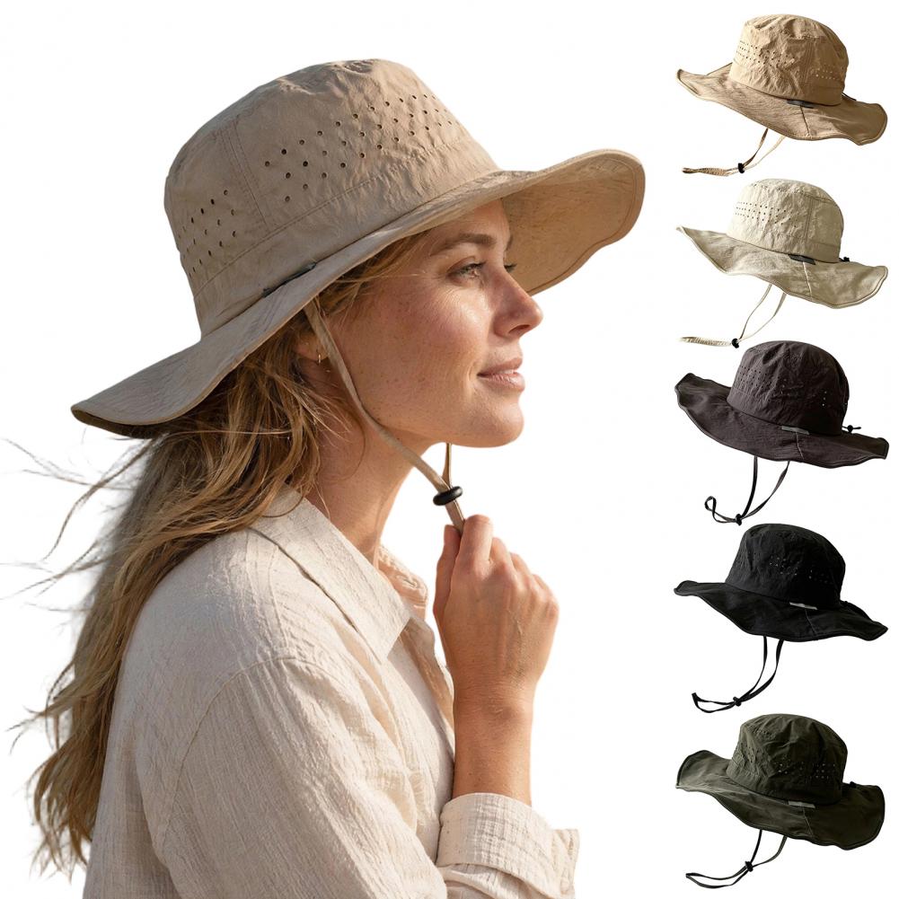 Packable Hat Nylon - Topi Matahari UPF50+ Berbahan Jaring Nilon