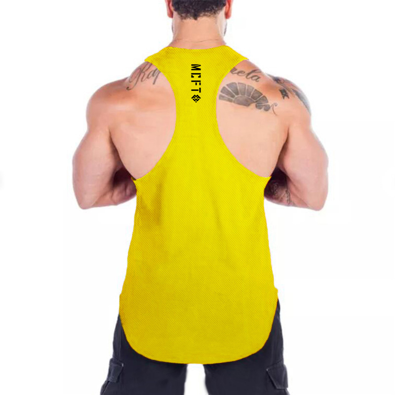 Tank Top Muscle - Rompi Lari Kasual Fashion Olahraga Pria