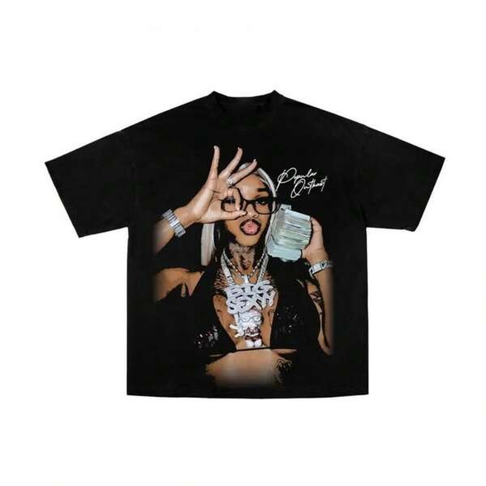 Tee Graphic Print - Kaos Grafis Redd Ghetto Superstar, Kaos