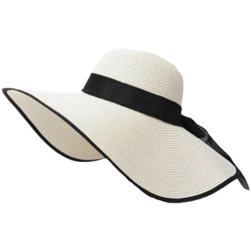 Topi Wanita Baru, Topi Jerami  - Bucket Hat Straw ulasan dan harga