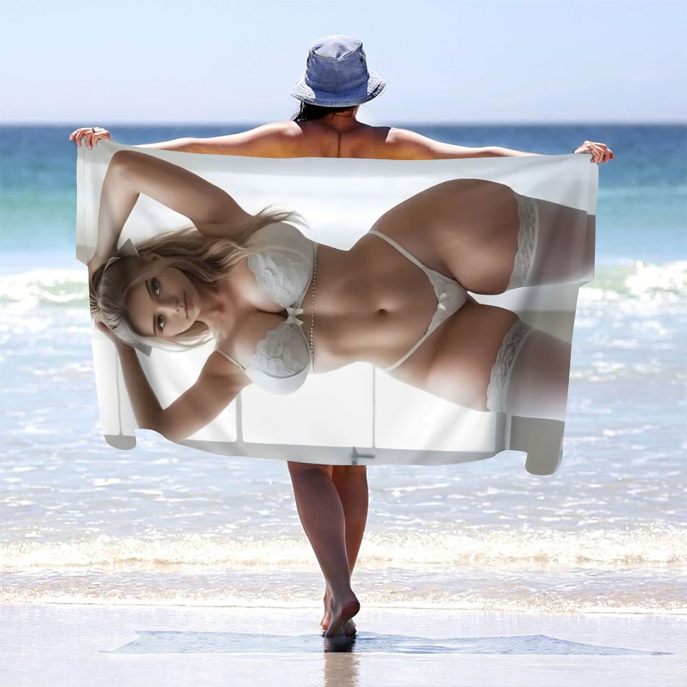 Handuk Pantai Microfiber Motif - Beach Towel Large ulasan dan harga