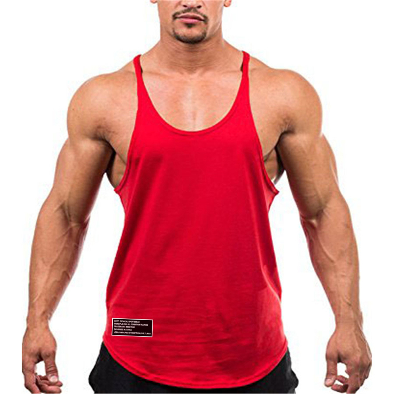 Tank Top Stringer Gym Pria Kat - Tank Top Muscle ulasan dan harga