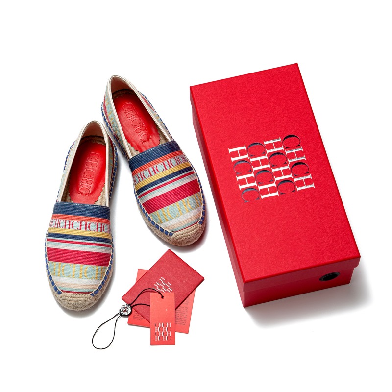 CHHC Sepatu Kasual Slip On Des - Espadrille Slip On ulasan dan harga