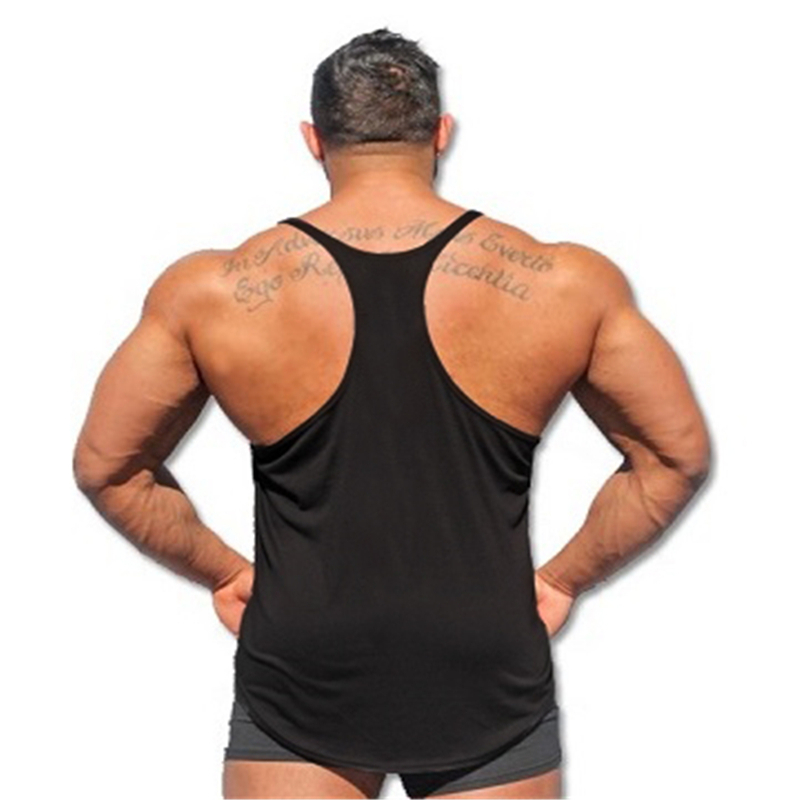 Rompi Lari Pria Model Y Tanpa  - Tank Top Muscle ulasan dan harga