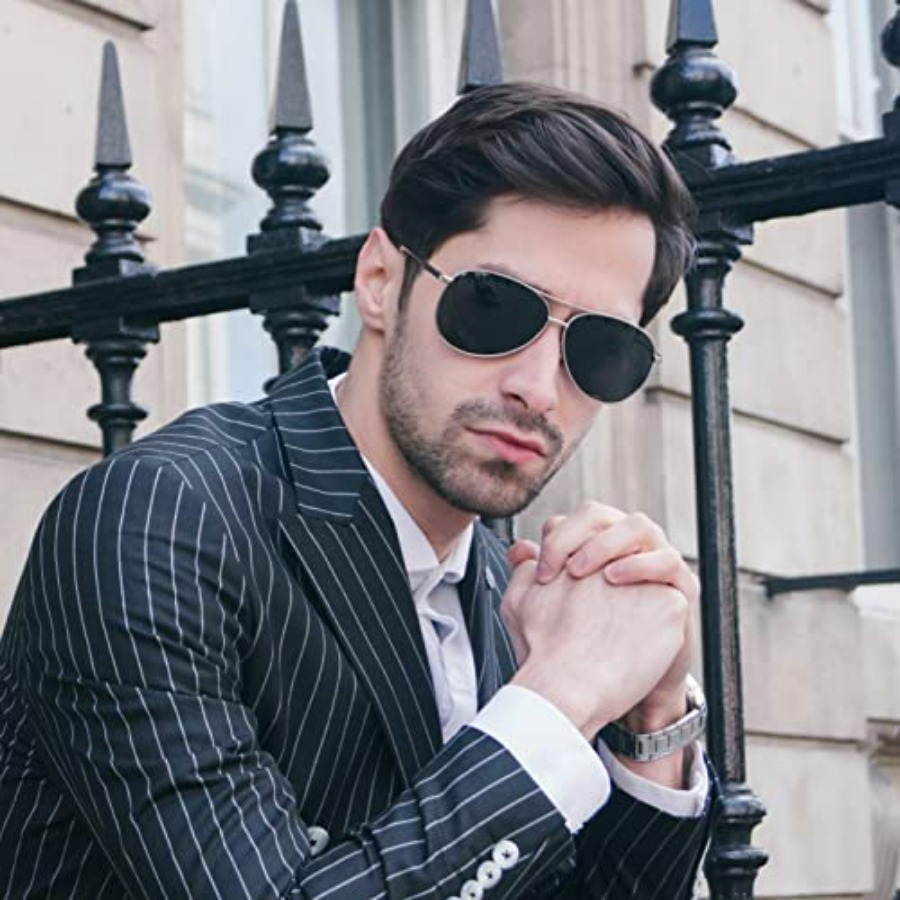 Kacamata Hitam Pria Kacamata H - Sunglasses Aviator Polarized ulasan dan harga
