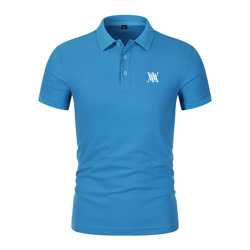 Kaos Golf Pria Bisnis Kasual L - Shirt Camp Collar ulasan dan harga