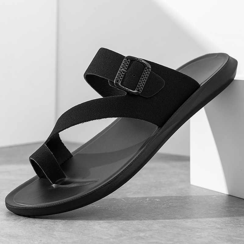 Sandal Kulit Buatan Tangan Mus - Flip Flop Leather Men ulasan dan harga