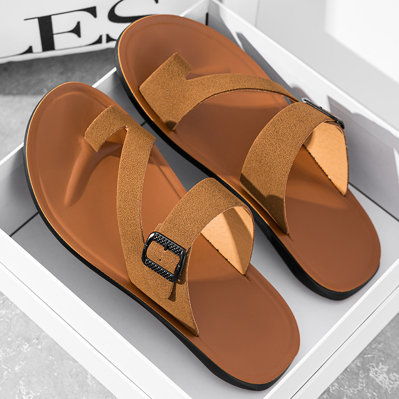 Sandal Kulit Buatan Tangan Mus - Flip Flop Leather Men ulasan dan harga