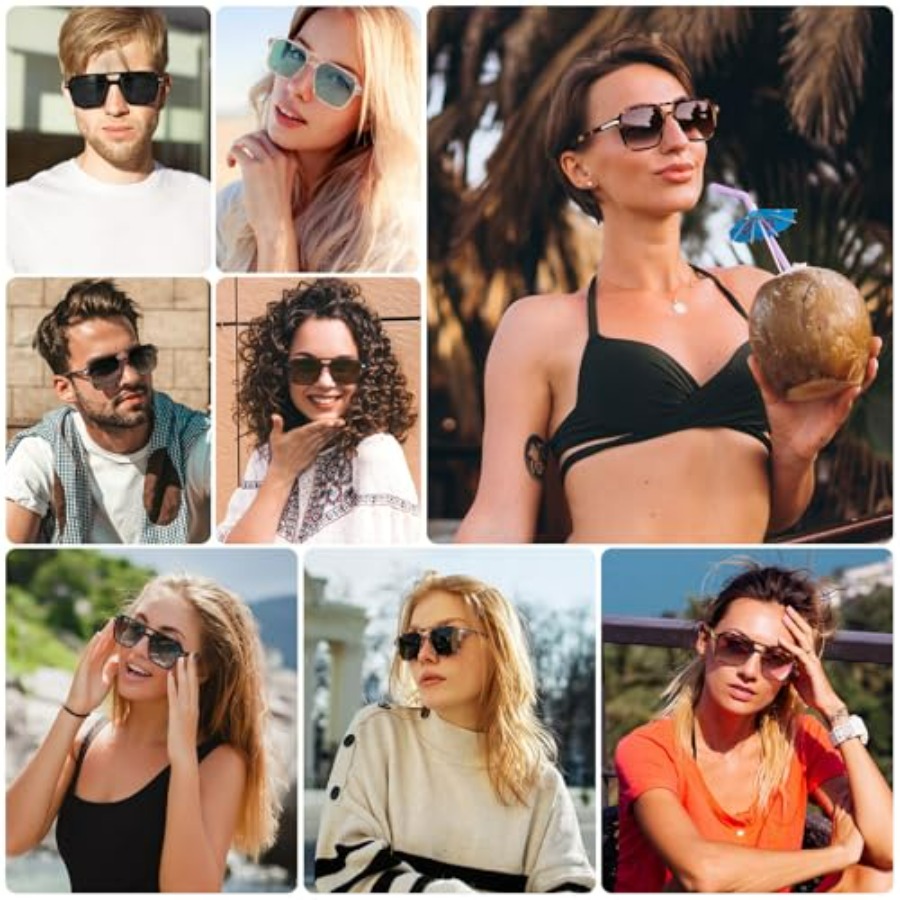 Kacamata Aviator Retro untuk W - Sunglasses Aviator Polarized ulasan dan harga