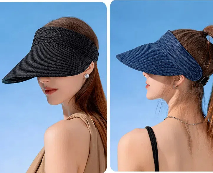Topi Matahari Pinggiran Lebar  - Bucket Hat Straw ulasan dan harga