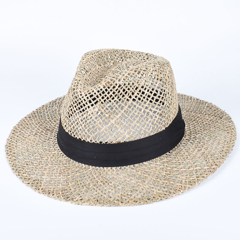 Topi Matahari Pantai Panama Ru - Bucket Hat Straw ulasan dan harga