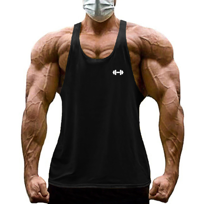 Tank Top Binaraga Pria Musim P - Tank Top Muscle ulasan dan harga