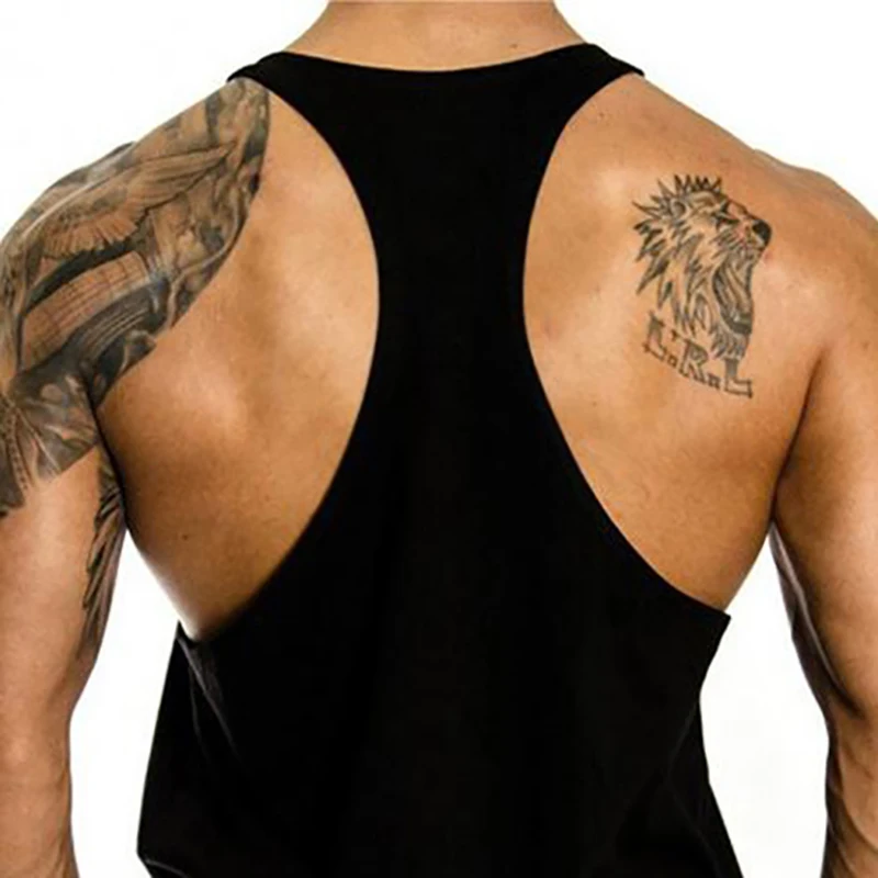 Tank Top Binaraga Pria Musim P - Tank Top Muscle ulasan dan harga