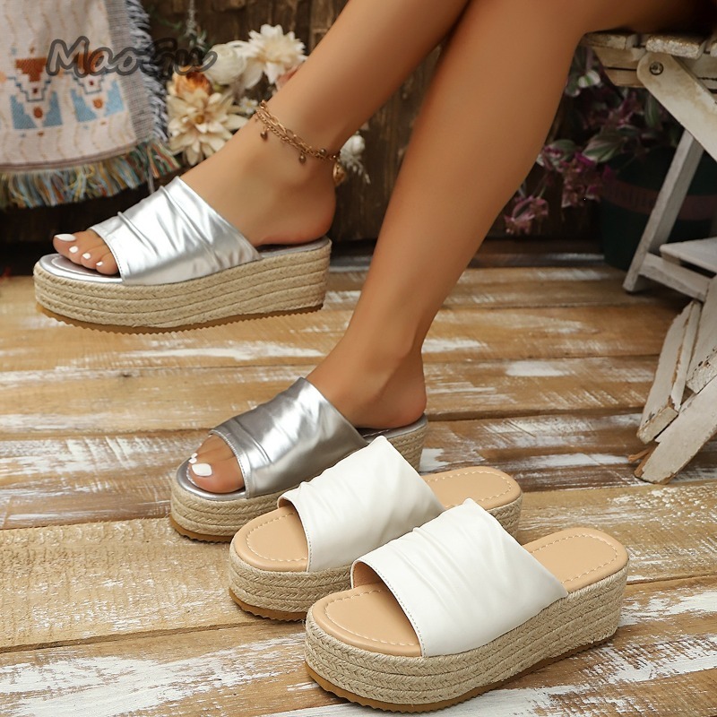 Sandal Wedge Espadrille Wanita - Espadrille Slip On ulasan dan harga