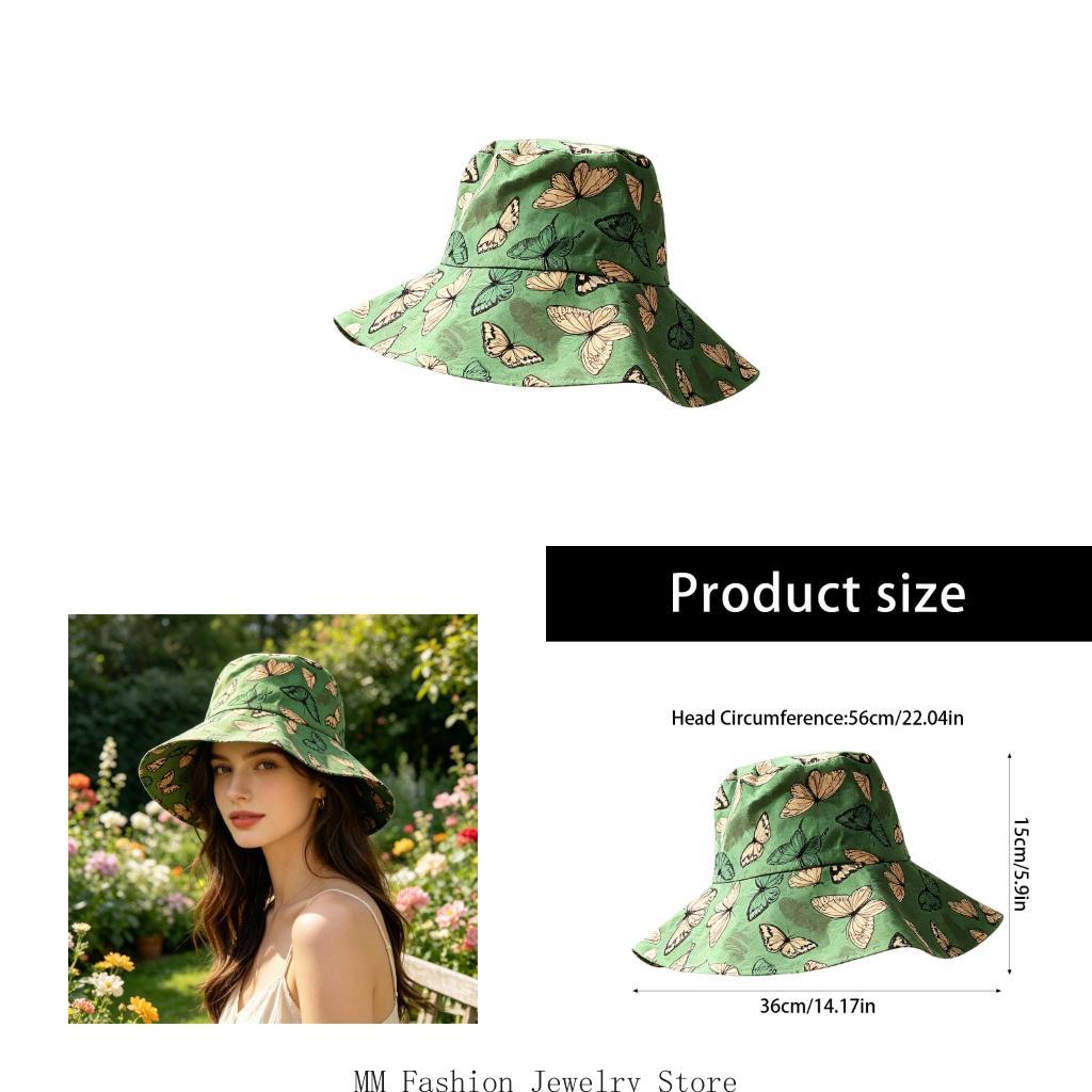 Topi Cetak Hijau Topi Nelayan  - Packable Hat Nylon ulasan dan harga