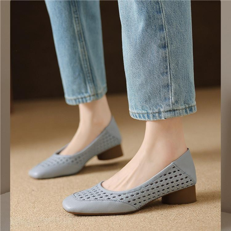 Sepatu Hak Tinggi Wanita Desai - Casual Sandal Leather ulasan dan harga