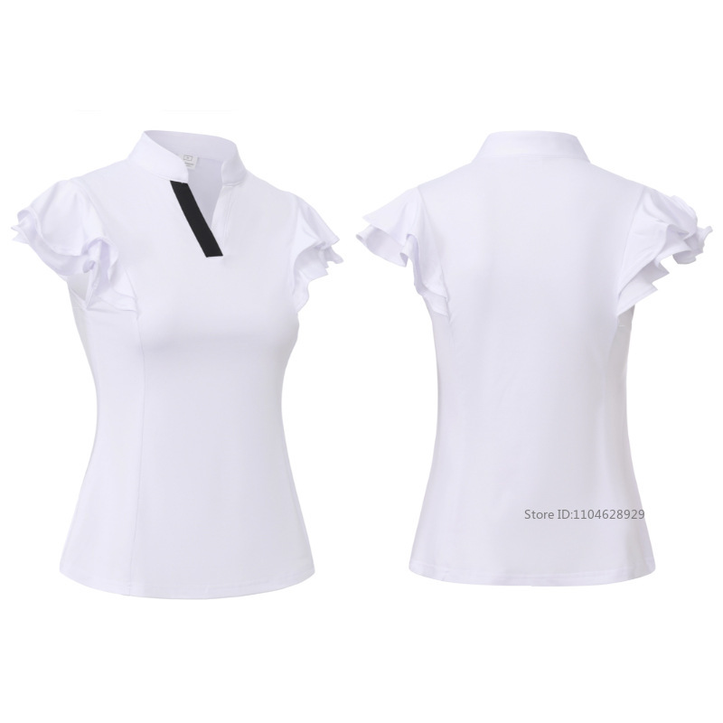 Pakaian Golf Wanita Kaus Golf  - Shirt Camp Collar ulasan dan harga