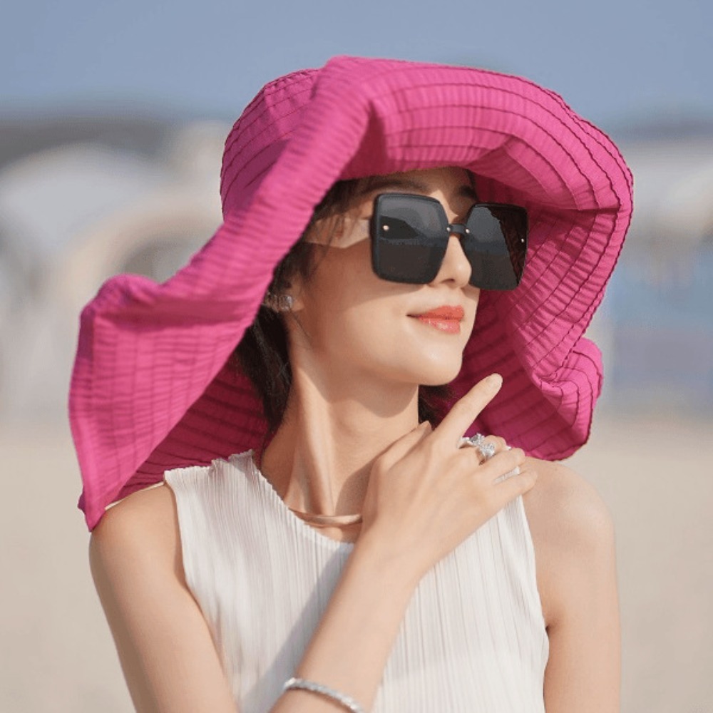Topi Lipat Wanita dengan Ikat  - Packable Hat Nylon ulasan dan harga