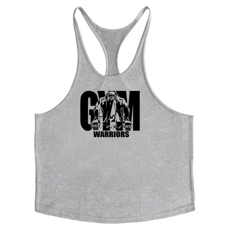 Tank Top Stringer Katun Poure  - Tank Top Muscle ulasan dan harga