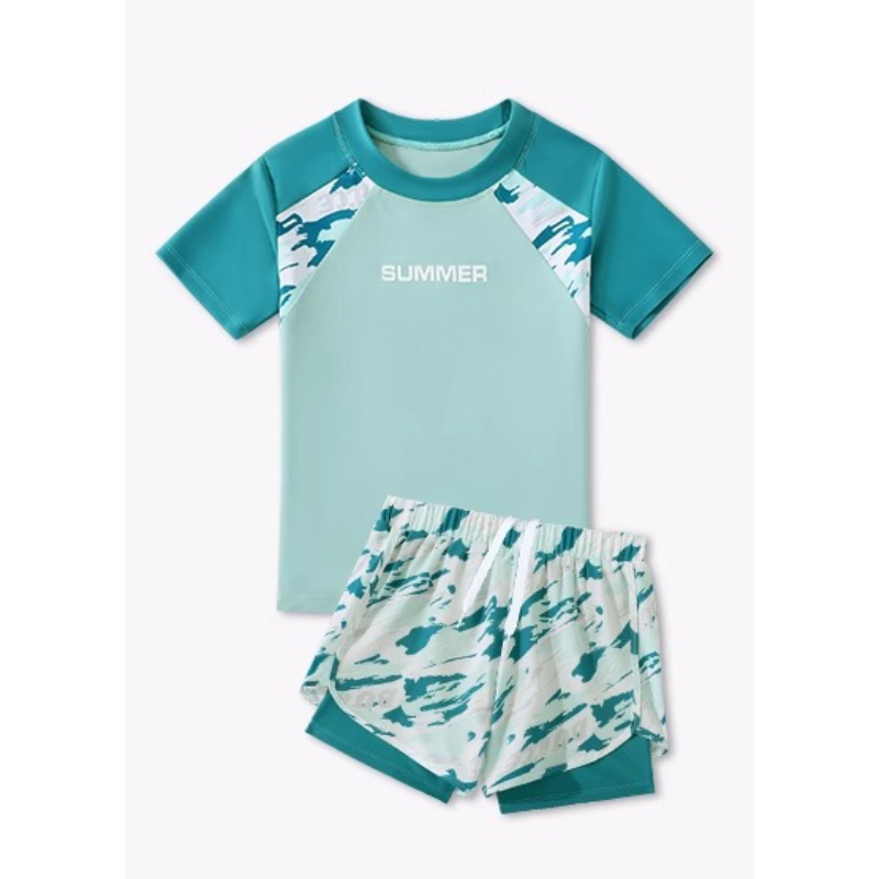 Baju Renang Anak Laki-laki Dua - Swim Trunk Quick Dry ulasan dan harga