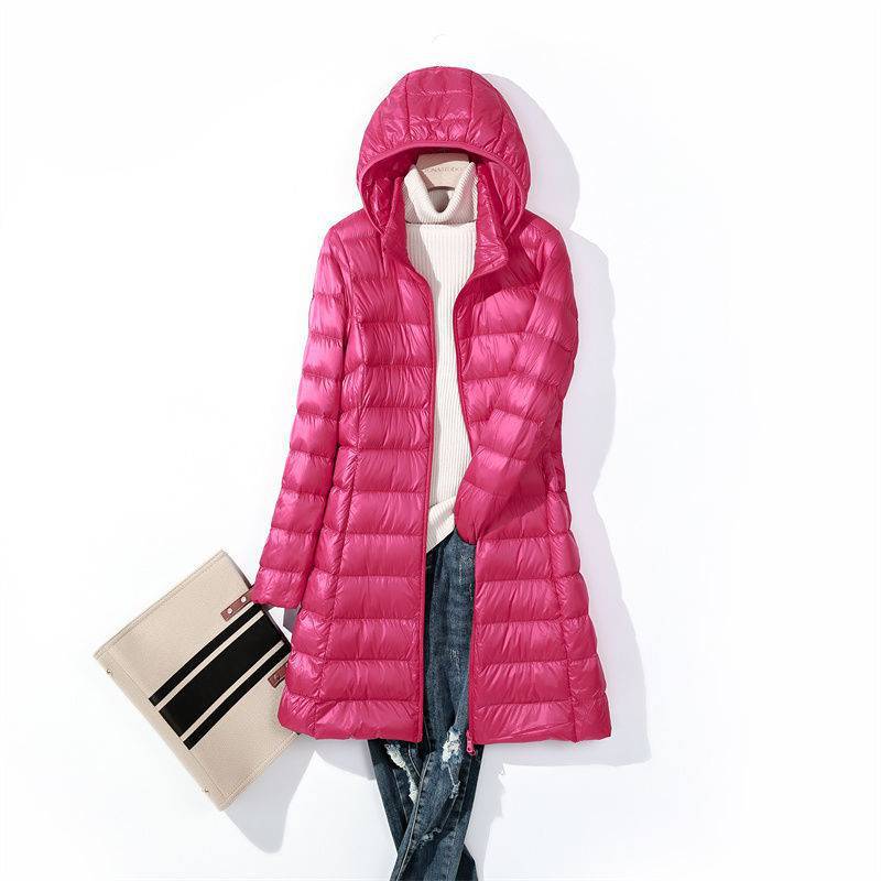 Jaket Puffer panjang untuk wan - Packable Hat Nylon ulasan dan harga