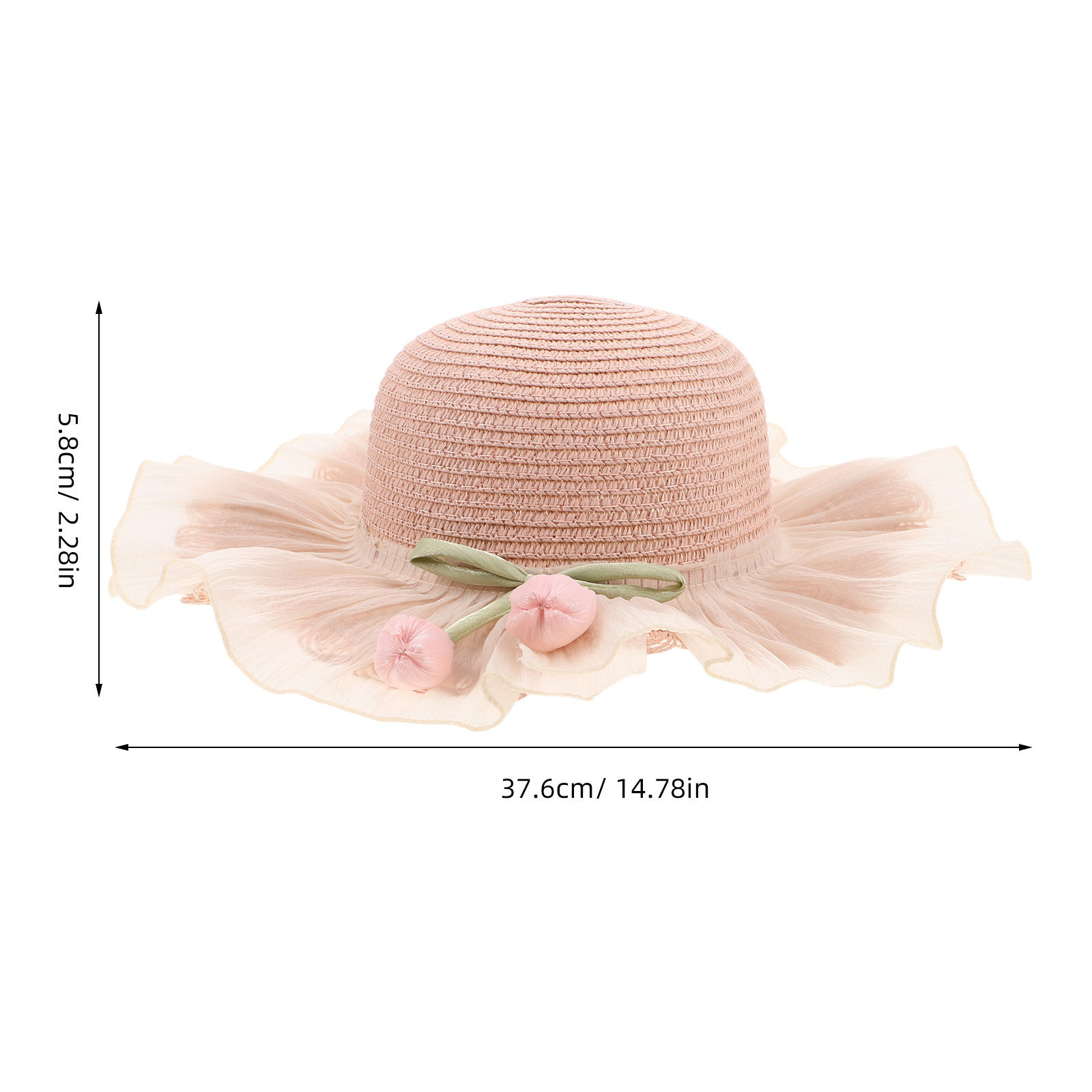 Topi Jerami Musim Panas untuk  - Bucket Hat Straw ulasan dan harga