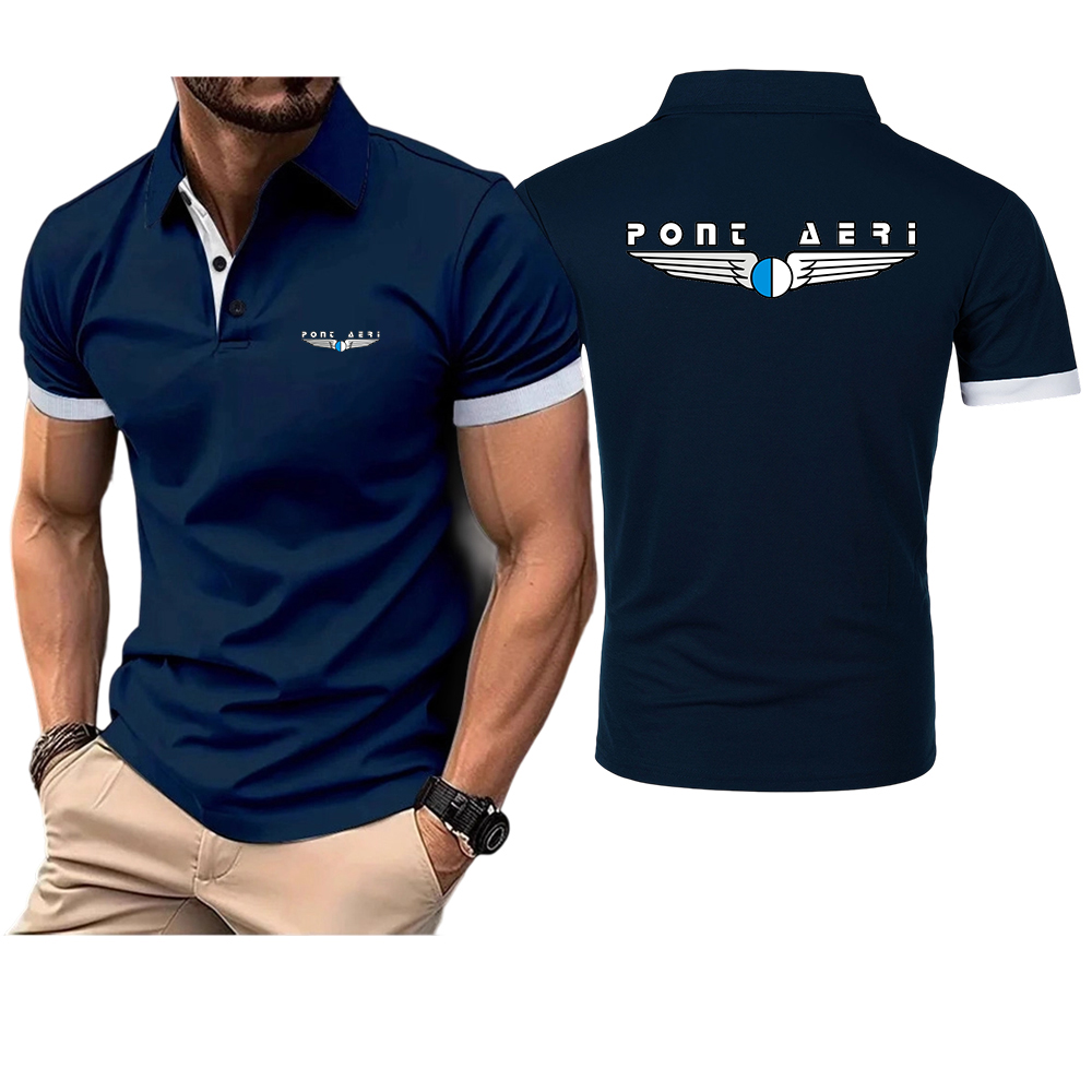 Kaos Polo Pria Basic Disco Log - Polo Shirt Pique ulasan dan harga
