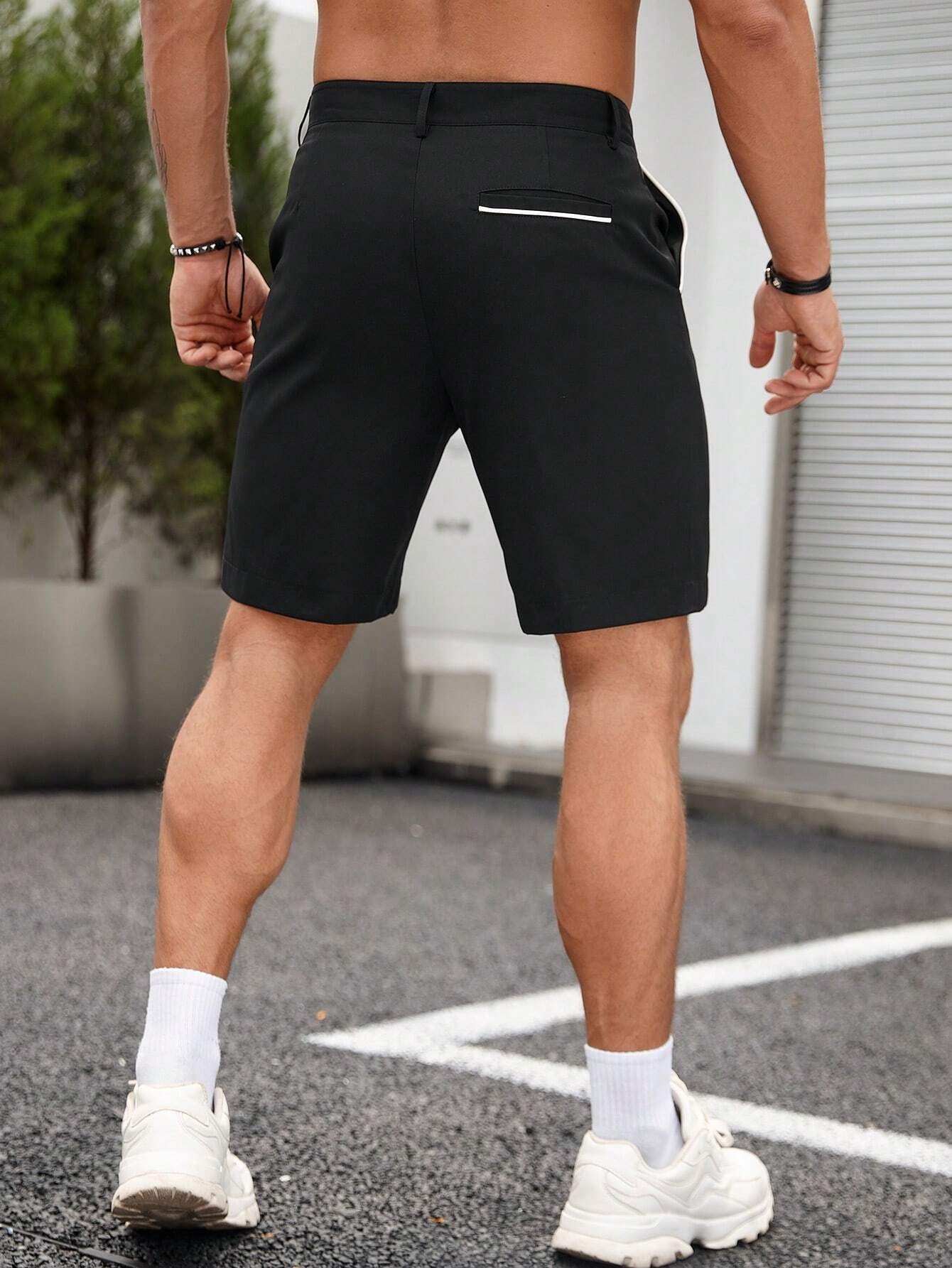 Celana Pendek Chino Pria denga - Shorts Chino Slim ulasan dan harga