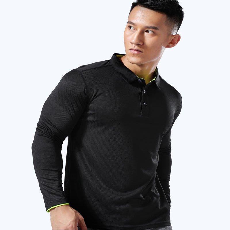 Kaos olahraga lengan panjang c - Polo Shirt Pique ulasan dan harga