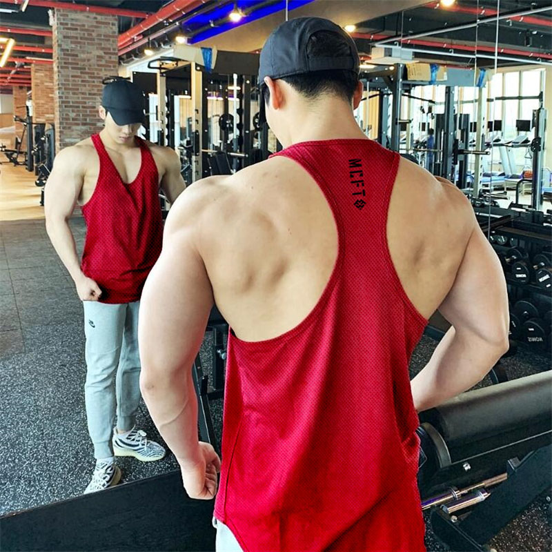 Rompi Lari Kasual Fashion Olah - Tank Top Muscle ulasan dan harga