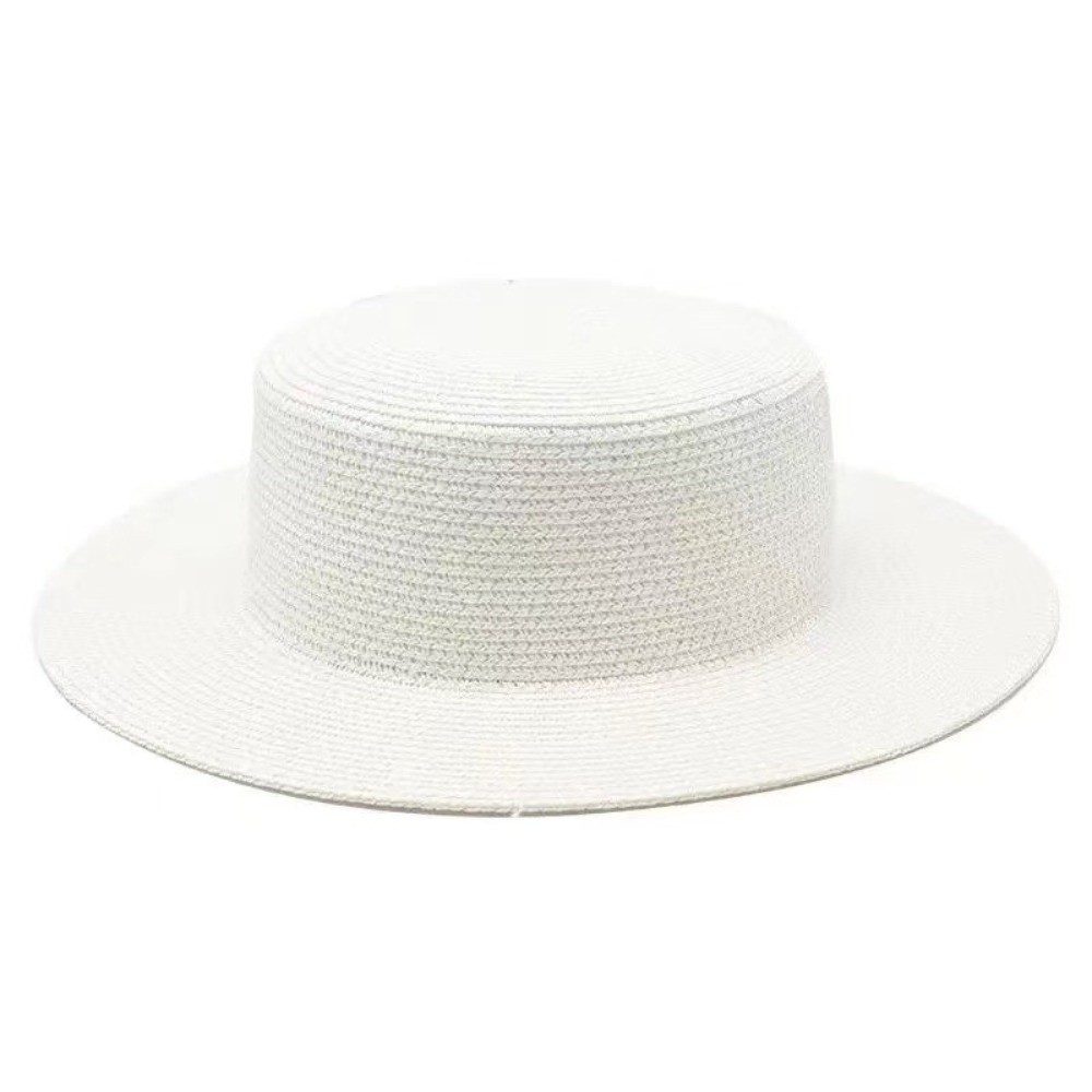 Topi Jerami Pinggiran Lebar Mo - Bucket Hat Straw ulasan dan harga