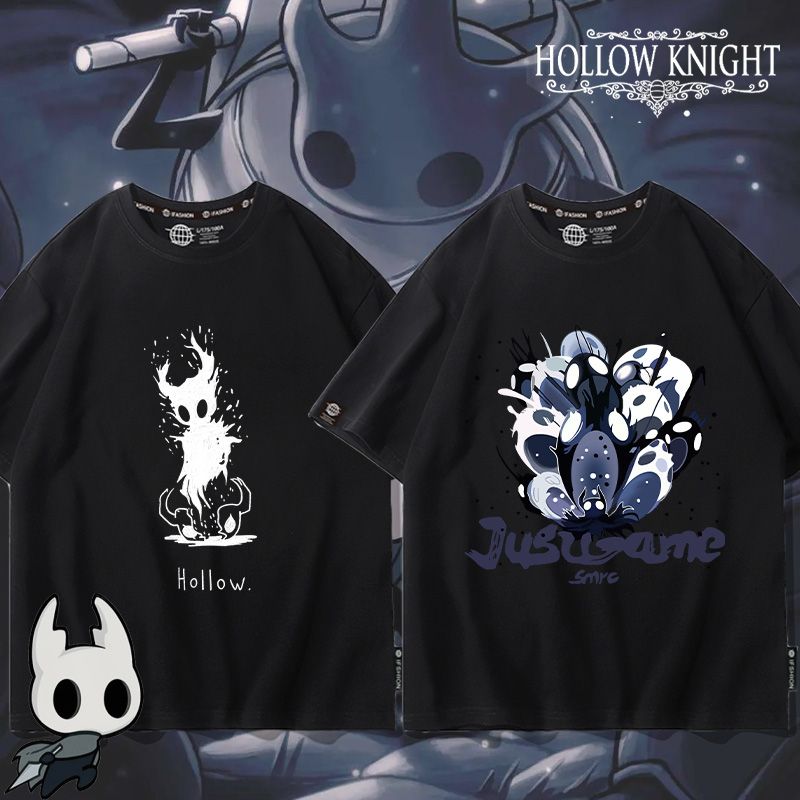 Hollow Knight Kaus Leher Kru L - Tee Graphic Print ulasan dan harga