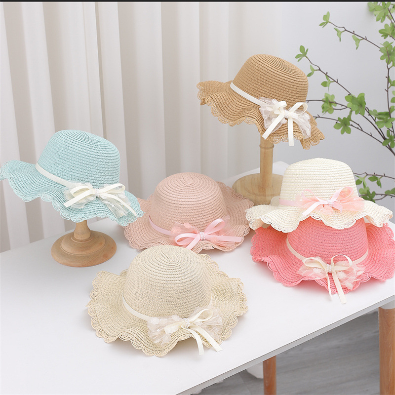Anak Bayi 2 Buah Set Topi Jera - Bucket Hat Straw ulasan dan harga