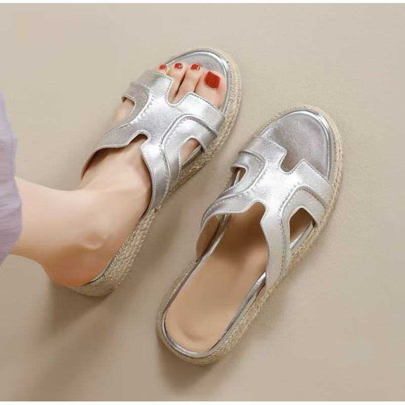 Sandal Espadrille Platform Wan - Espadrille Slip On ulasan dan harga