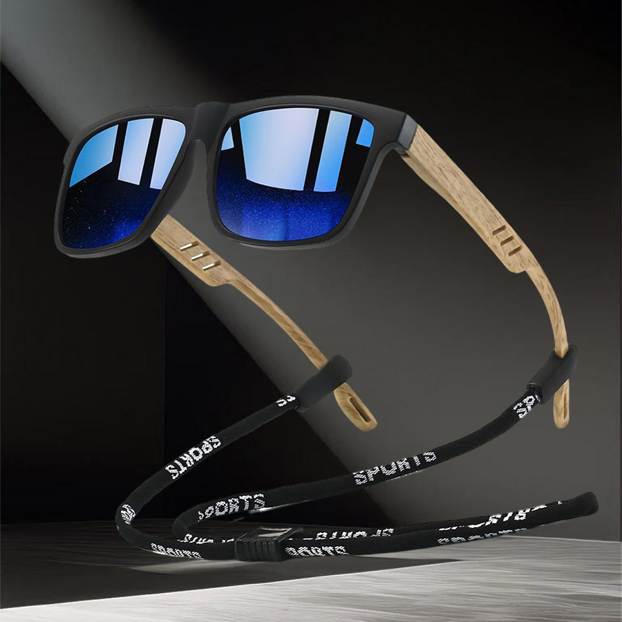 Kacamata Fashion Square dengan - Sunglass Retainer Cord ulasan dan harga