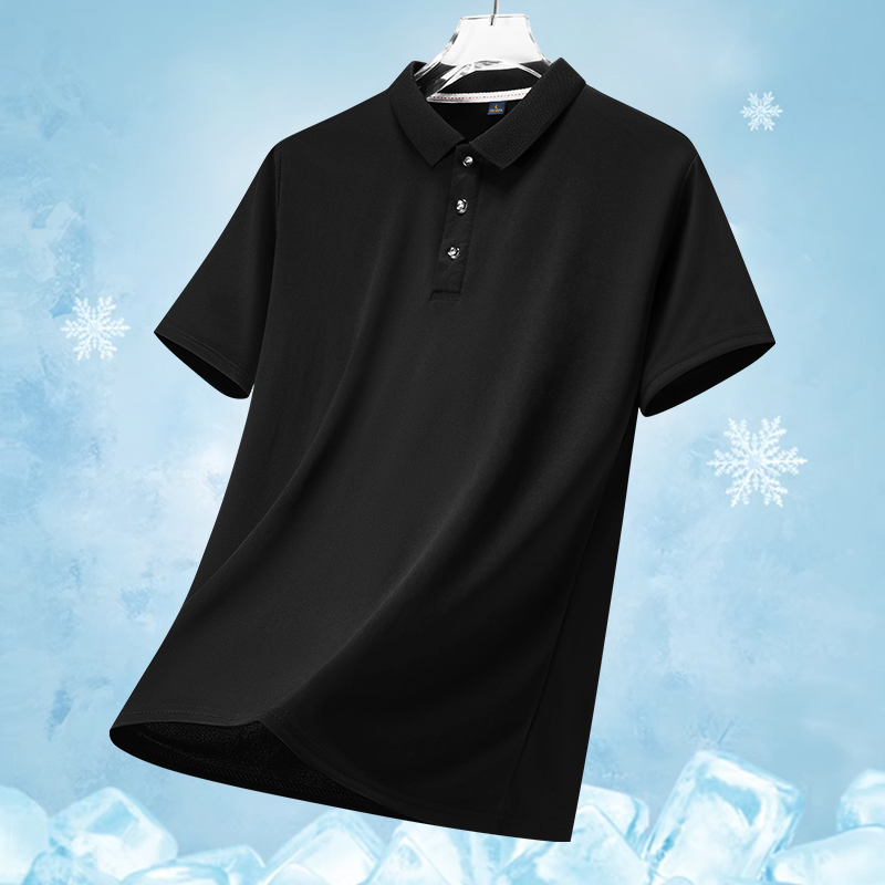 Kaos Polo Pria Musim Panas Len - Shirt Camp Collar ulasan dan harga